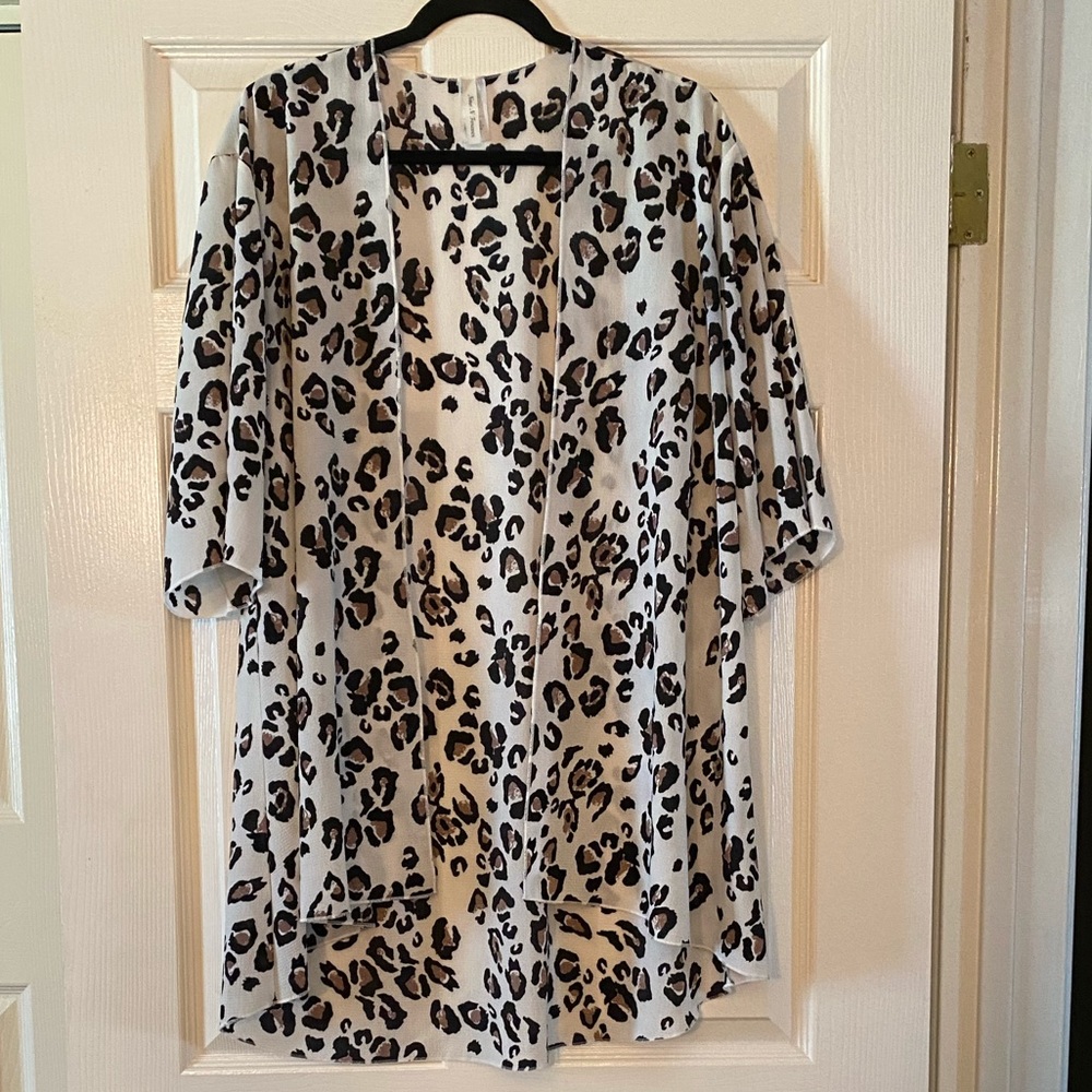 Leopard Kimono